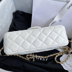 Pearl crush Mini Flap Bag