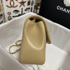Vertical Quilted Flap Bag