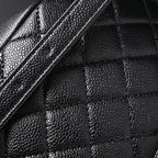 Duma Backpack  Black Quilted Lambskin with Gold-Tone Hardware (24A Collection)
