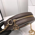 Ophidia mini GG round shoulder bag