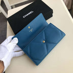 19 Quilted Flap Wallet