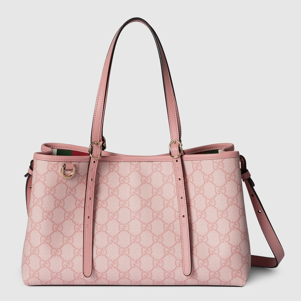 GG Emblem Medium Tote Bag
