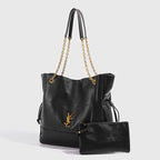 Jamie 4.3 large pochon leather Tote bag 34x10x33cm