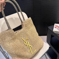SAINT LAURENT Raffia Bag