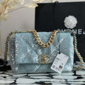 Sequin Quilted Medium flap bag