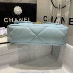 19 small Flap Bag Tiffany Blue