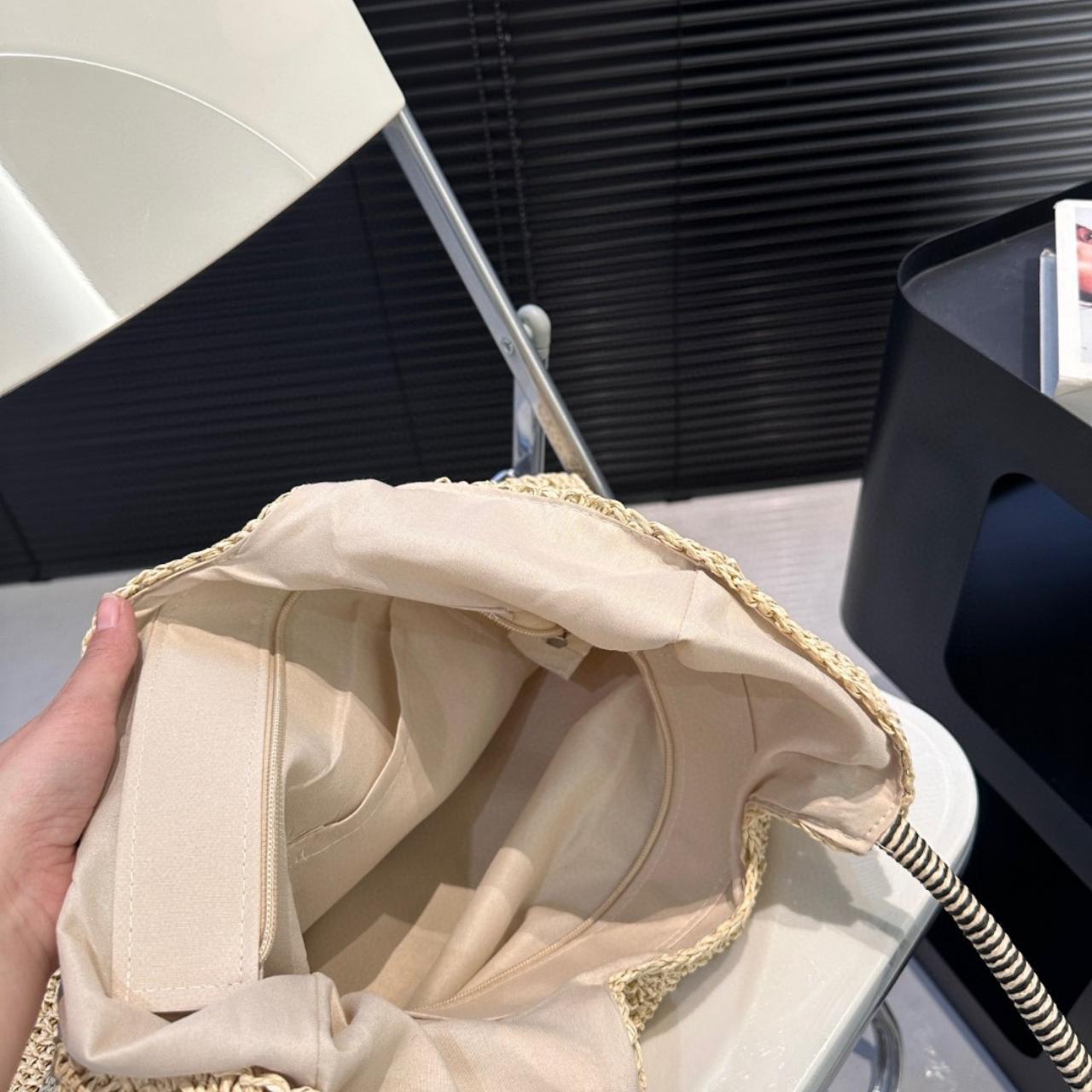 SAINT LAURENT Raffia Bag