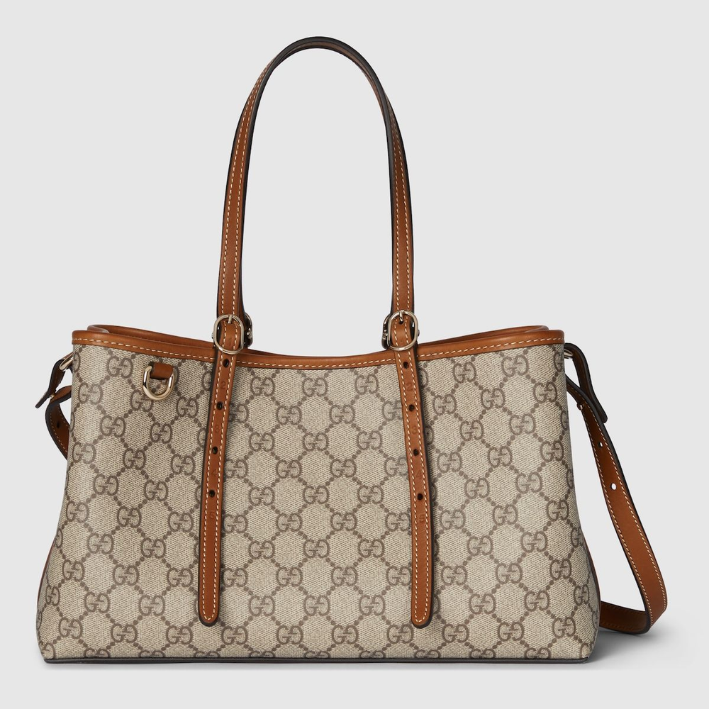 GG Emblem Medium Tote Bag