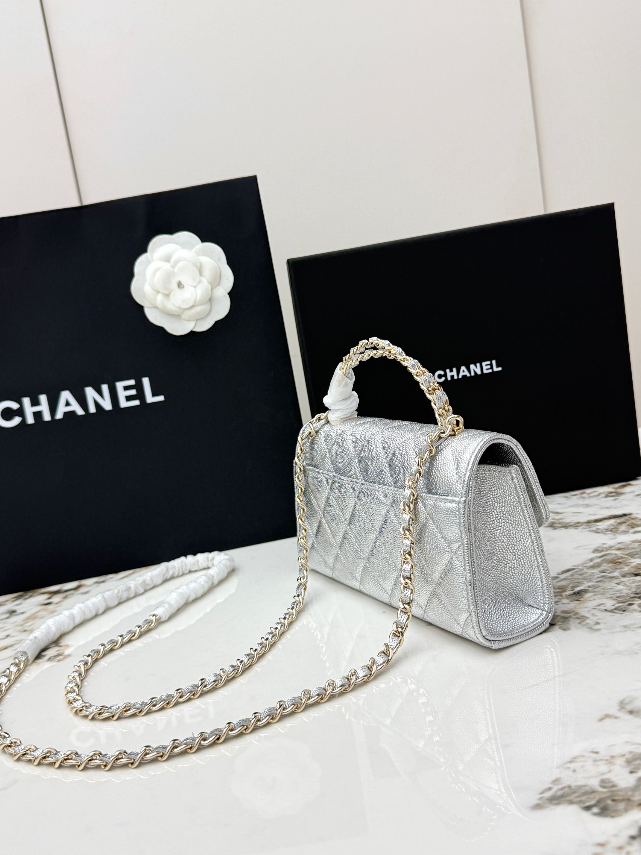 19 sequin Flap Bag