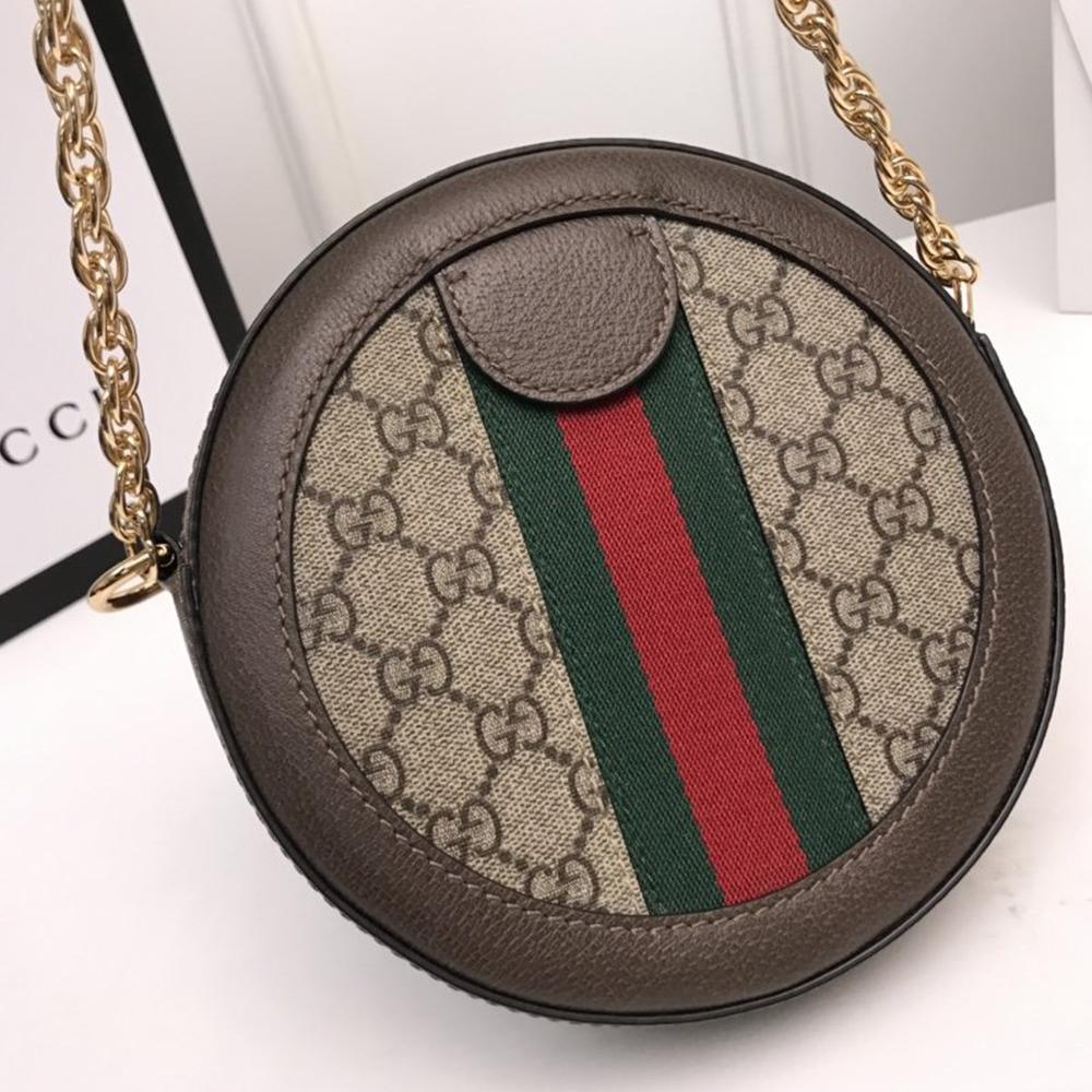 Ophidia mini GG round shoulder bag