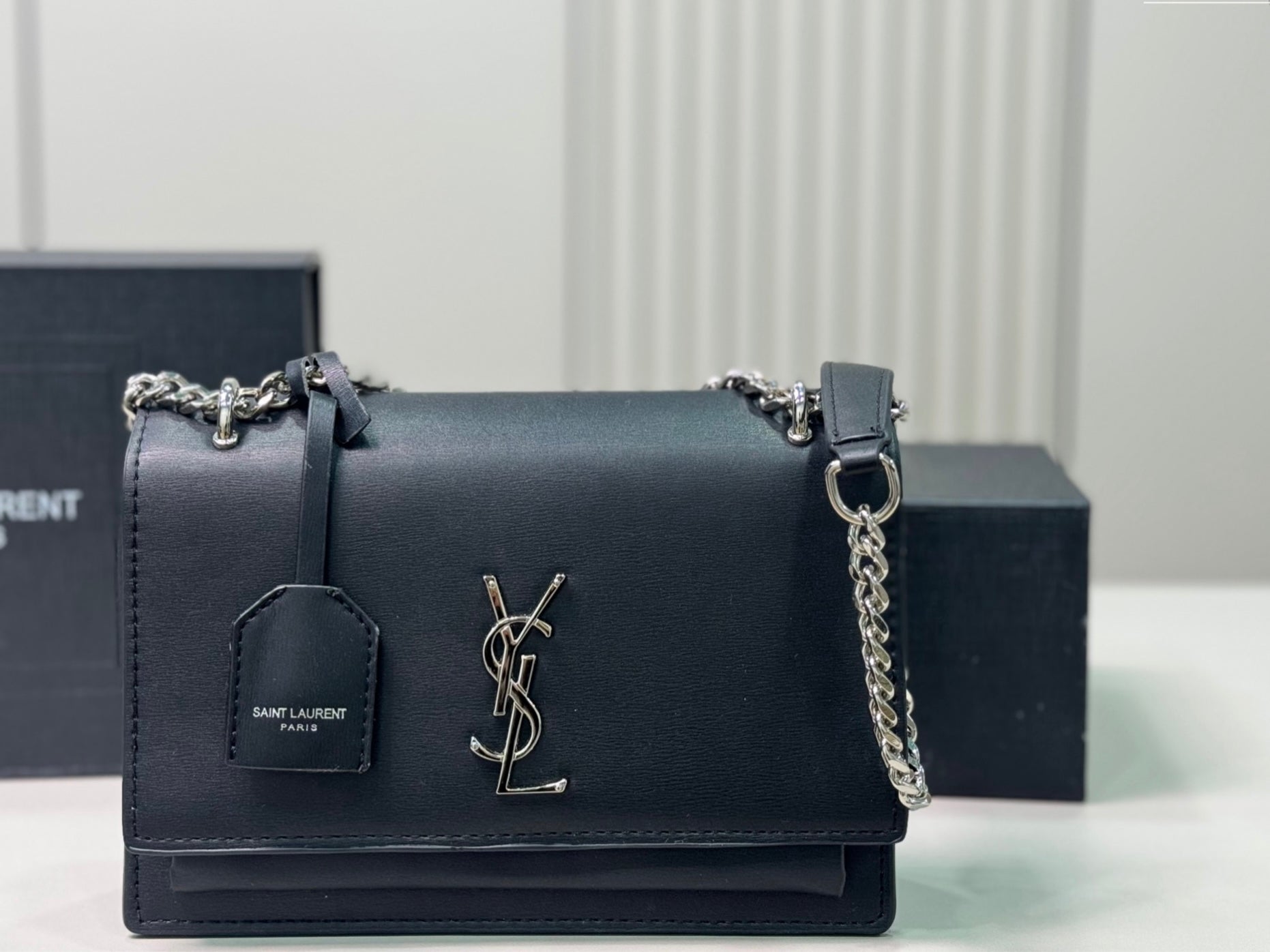 Saint Laurent Sunset Medium Monogram Crossbody Bag