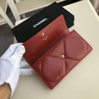 19 Quilted Flap Wallet