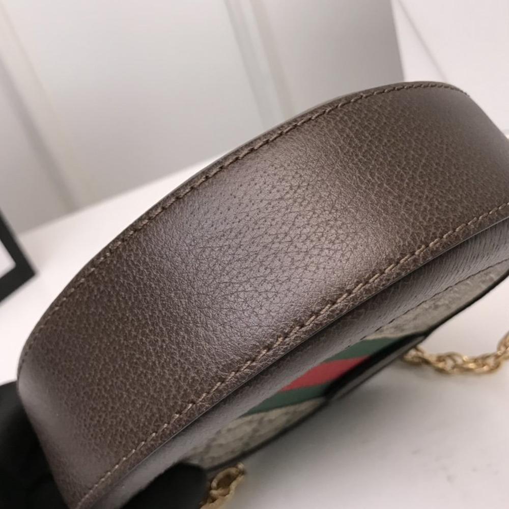 Ophidia mini GG round shoulder bag