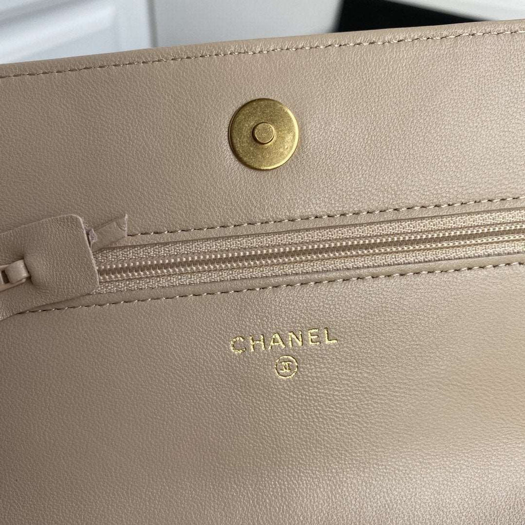 19 Wallet on chain WOC beige