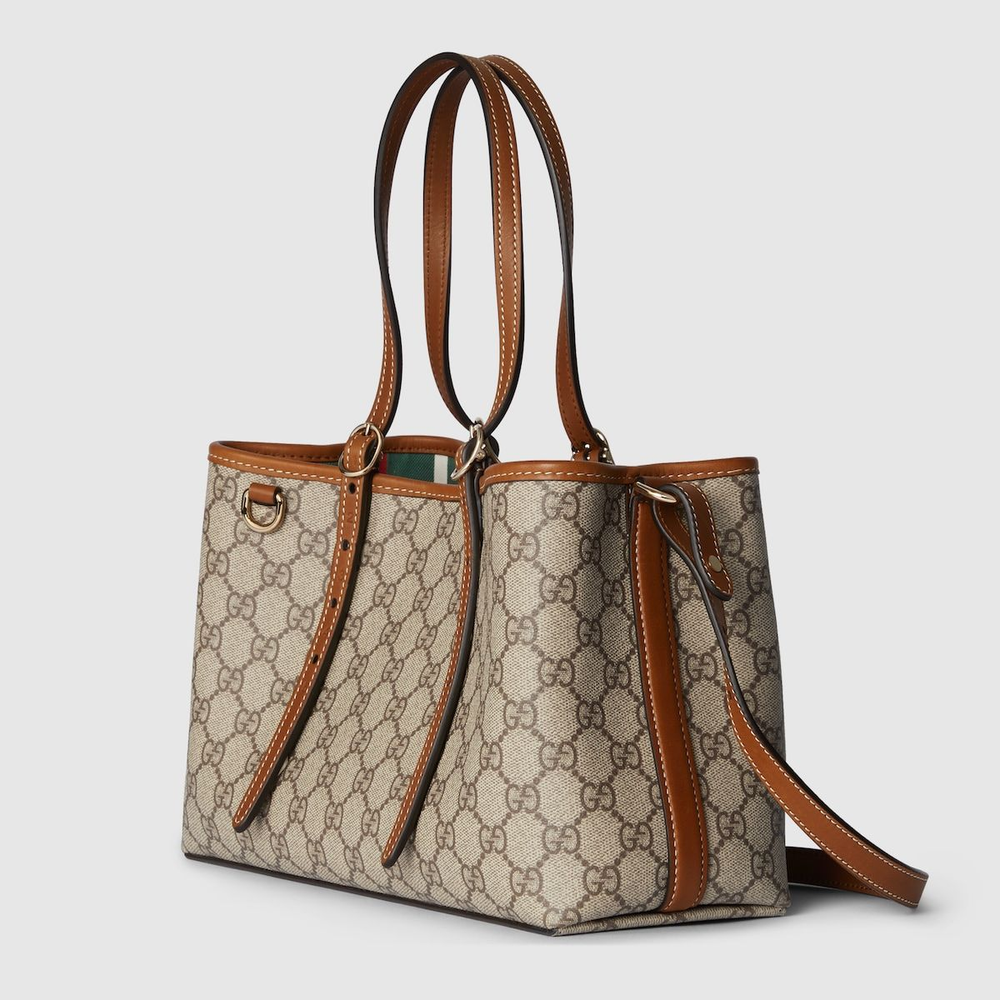 GG Emblem Medium Tote Bag