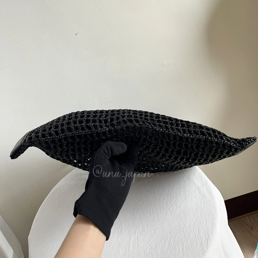 SAINT LAURENT Raffia tote Bag