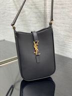 Le 5 A 7 Mini Black Bag - 13x20x4cm