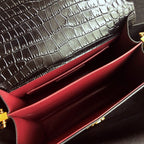 Cassandra Mini Top Handle Bag Black