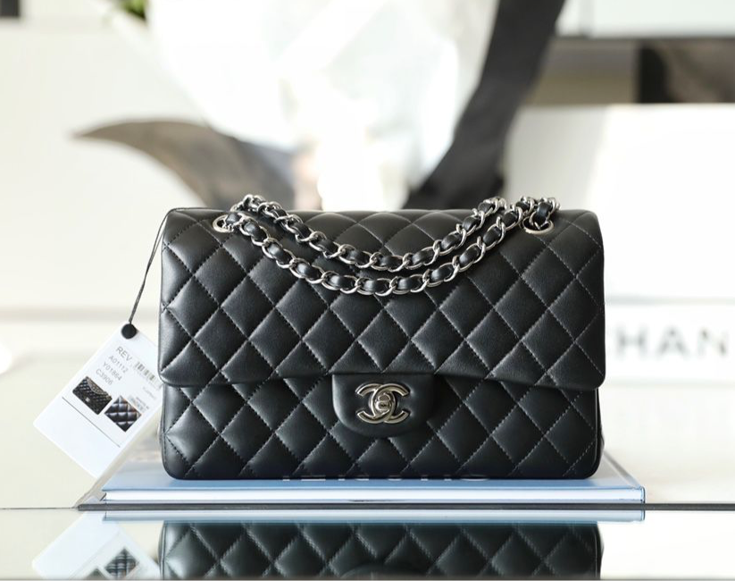 timeless classic Flap bag silver hardware