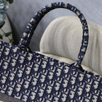Book Tote Navy Blue