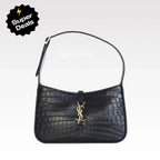 Croc-Embossed The 5 to 7 Hobo Bag