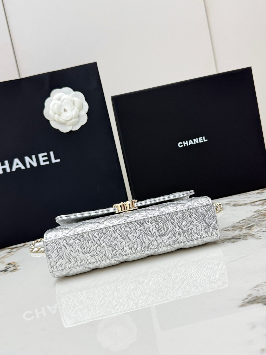 19 sequin Flap Bag