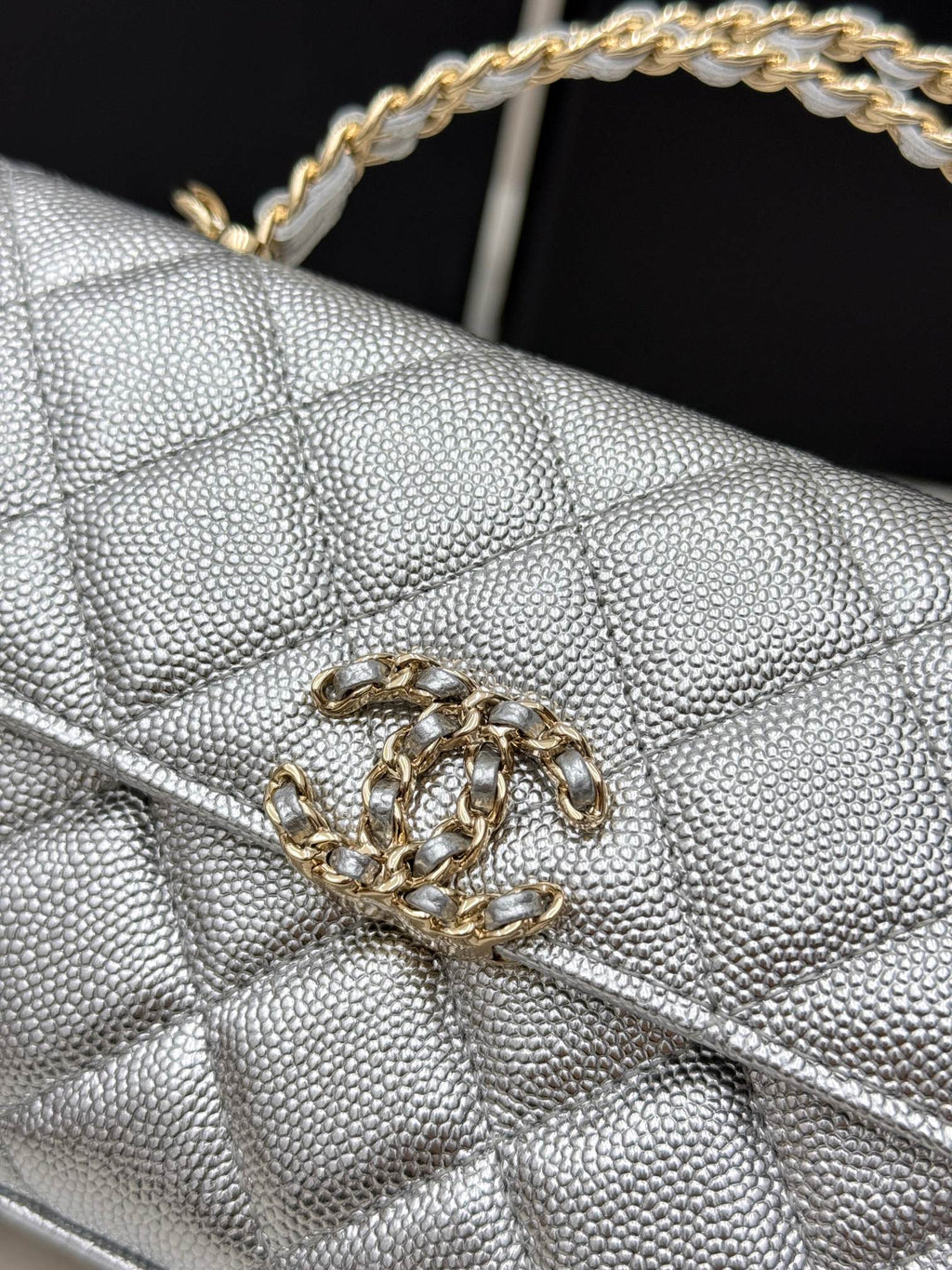 19 sequin Flap Bag