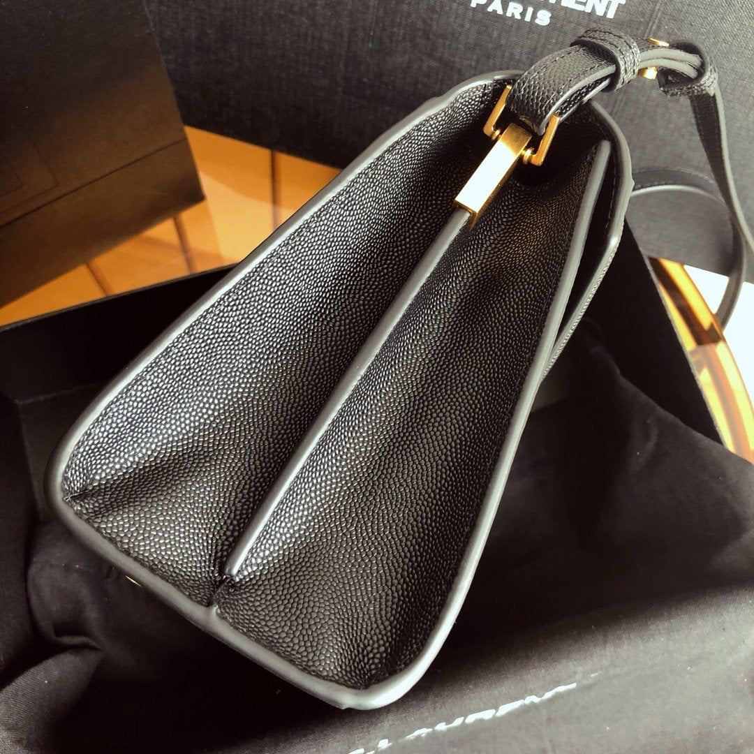 Cassandra Mini Top Handle Bag Black