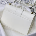 30 MONTAIGNE BAG Latte Box Calfskin