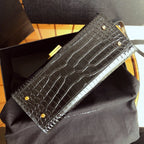 Cassandra Mini Top Handle Bag Black