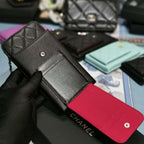 Caviar quilted CC phone holder Wallet