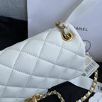 Pearl crush Mini Flap Bag