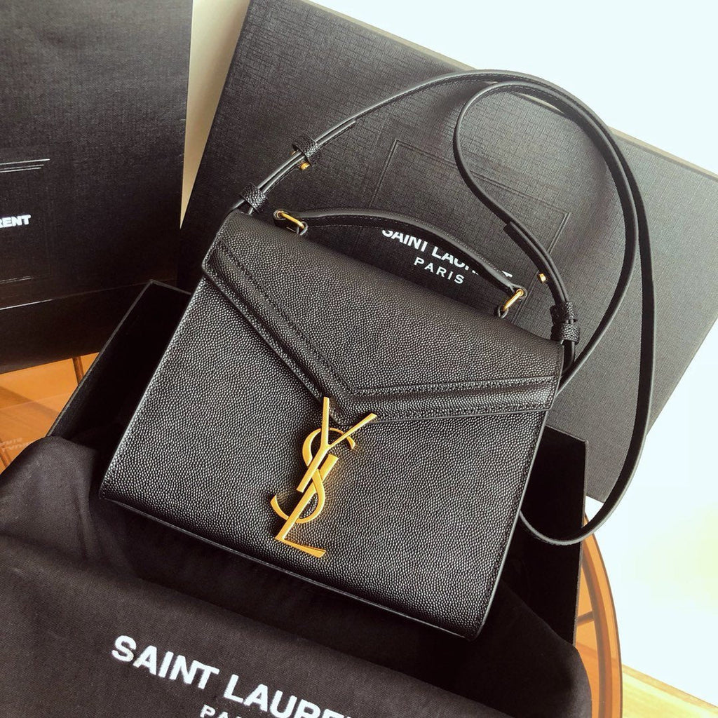 Cassandra Mini Top Handle Bag Black