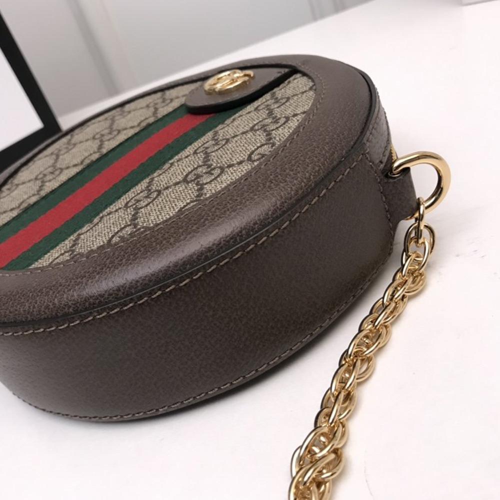 Ophidia mini GG round shoulder bag