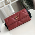 19 Quilted Flap Wallet