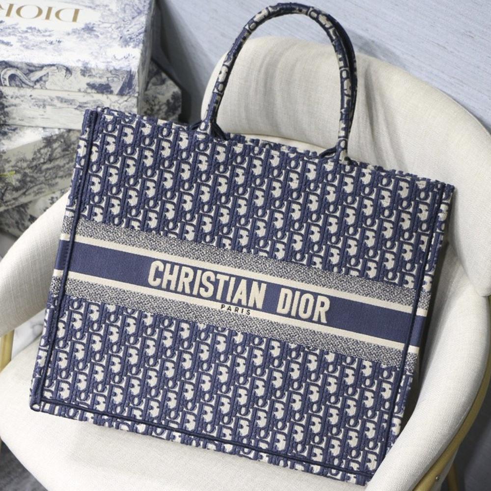 Book Tote Blue
