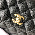 small flap Bag With Coco Handle