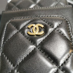 lambskin phone holder