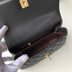 small flap Bag With Coco Handle