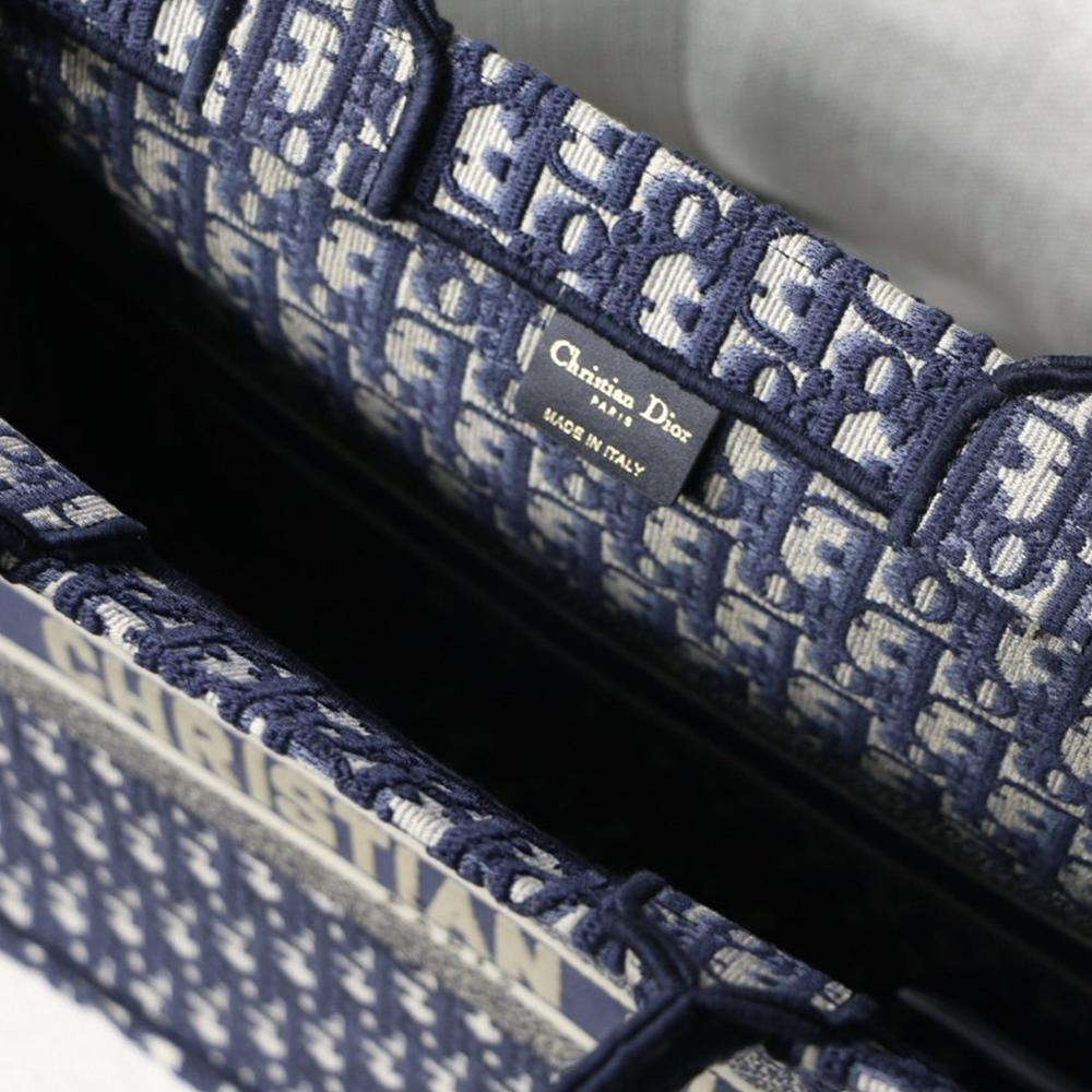 Book Tote Blue