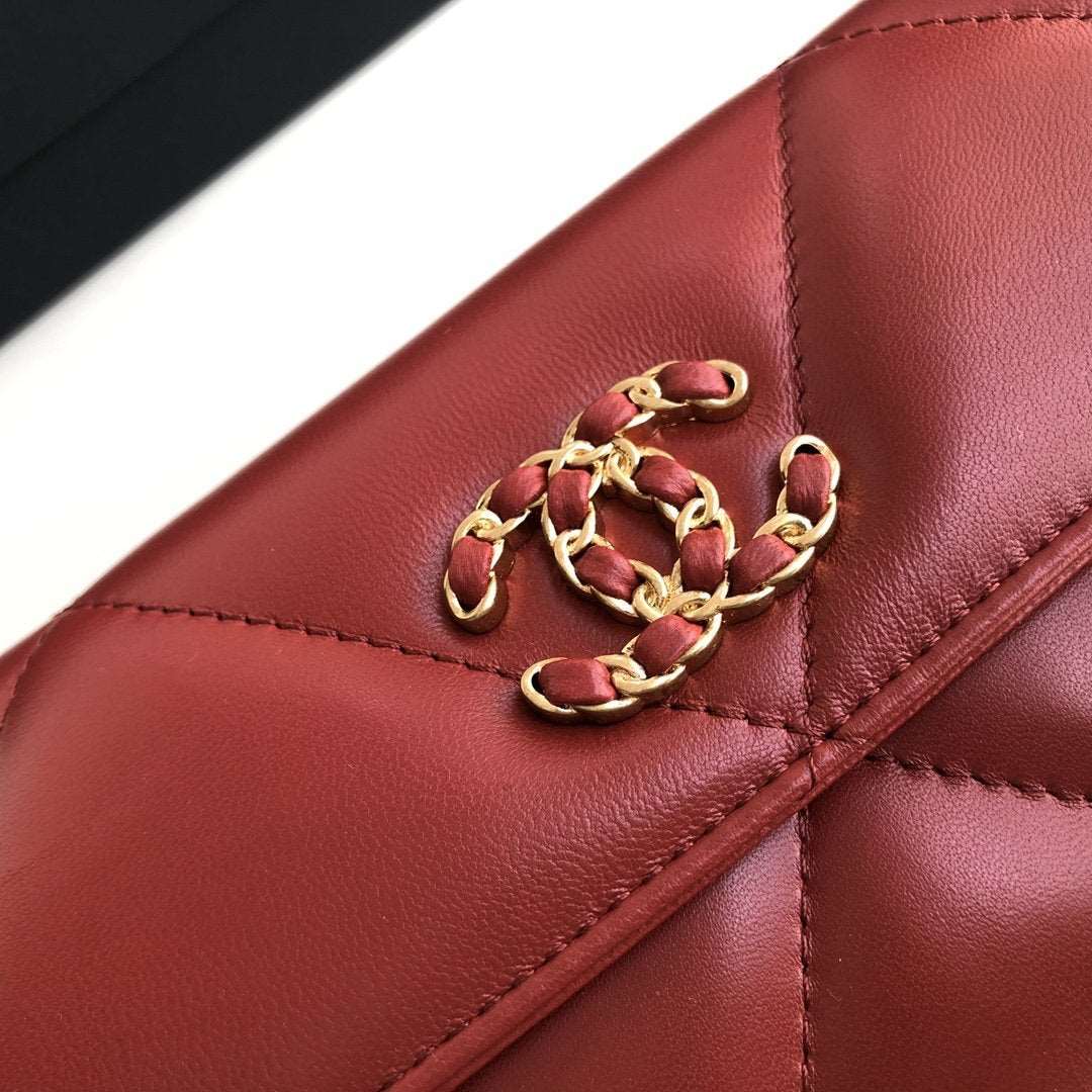 19 Quilted Flap Wallet