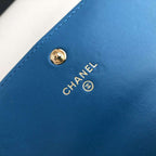 19 Quilted Flap Wallet