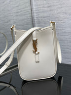 Le 5 A 7 Mini White Bag - 13x20x4cm