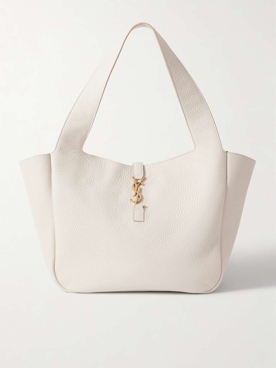 SAINT LAURENT Le 5 ¡ãy 7 Bea textured-leather tote
