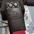 lambskin phone holder