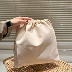 SAINT LAURENT Raffia tote Bag