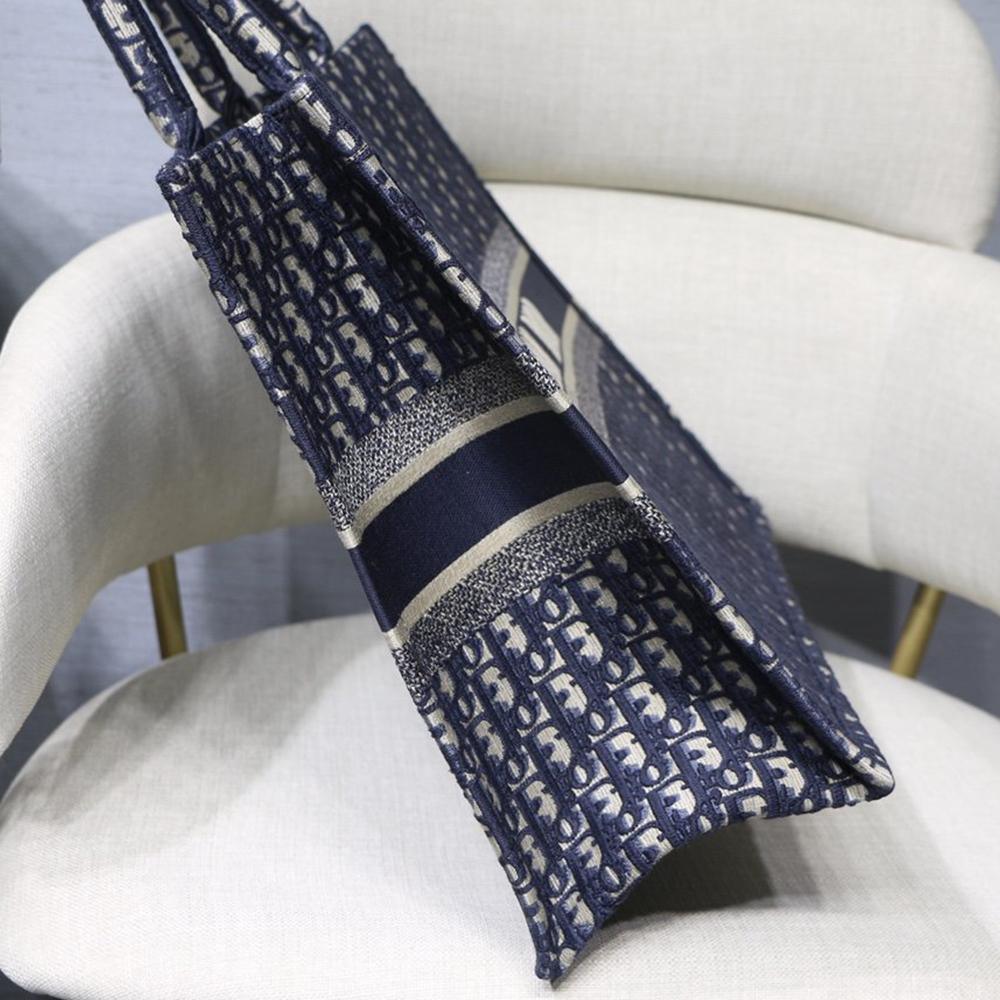 Book Tote Blue