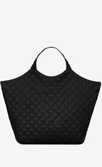 Saint Laurent ICARE MAXI SHOPPING BAG IN QUILTED LAMBSKIN