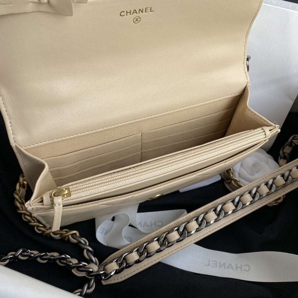 19 Wallet on chain WOC beige