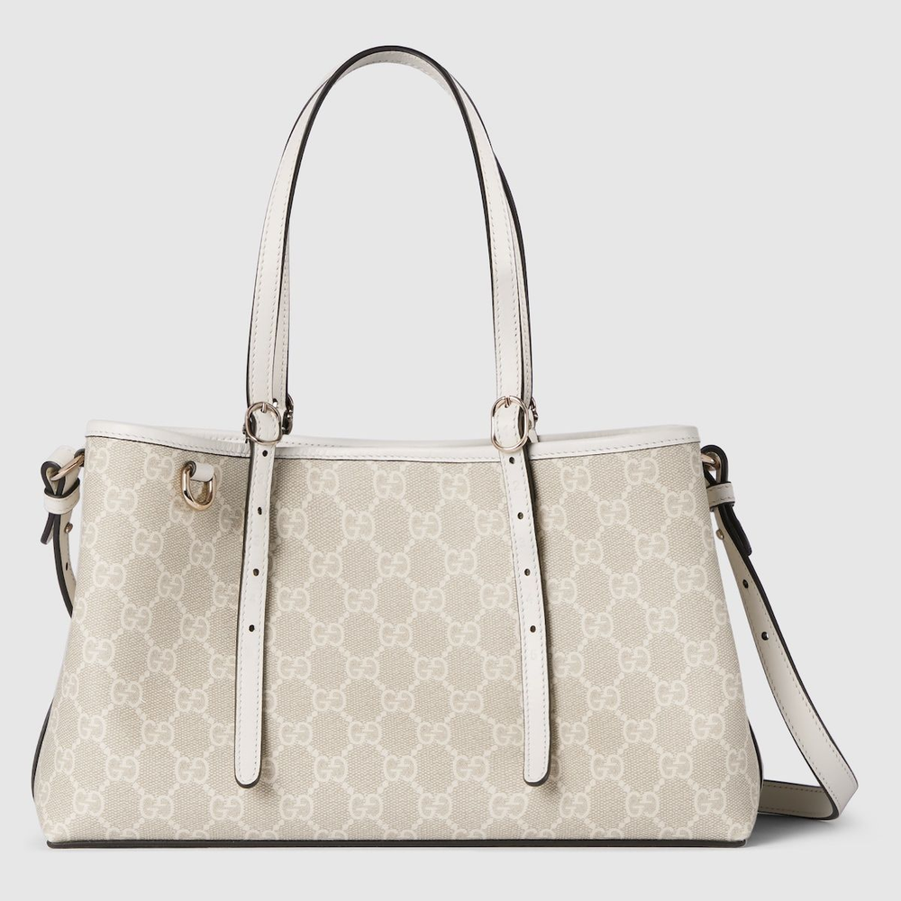 GG Emblem Medium Tote Bag